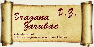 Dragana Zarubac vizit kartica